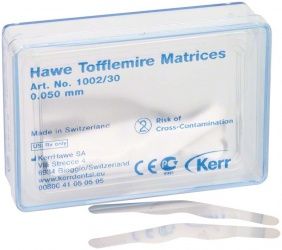 Hawe Tofflemire matrices 1002/30 0,05mm dünn (Kerr)
