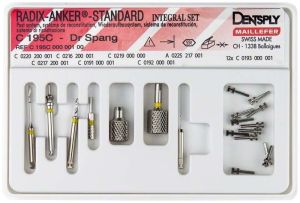 Radix-Anker® Standard Integral Set Edelstaal maat 1 (Dentsply Sirona)