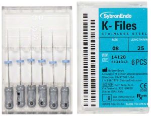 SybronEndo K-Feilen 25mm ISO 008 (Kerr-Dental)