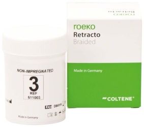 Retracto gevlochten niet-geïmpregneerd maat 3 sterk (Coltene Whaledent)