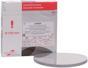 DURAN® films Ø 120mm 10s 0,625mm (Scheu-Dental)