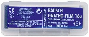 Bausch Gnatho-film 16µ 20 x 60mm - blauw (Bausch)