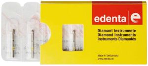 K-diamant 5 st. geel 10 mm ISO 016, FG (Edenta)